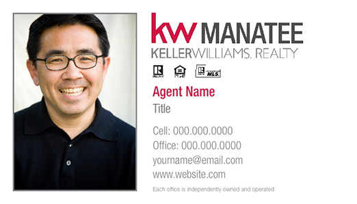 Picture of Keller Williams Manatee Business Cards