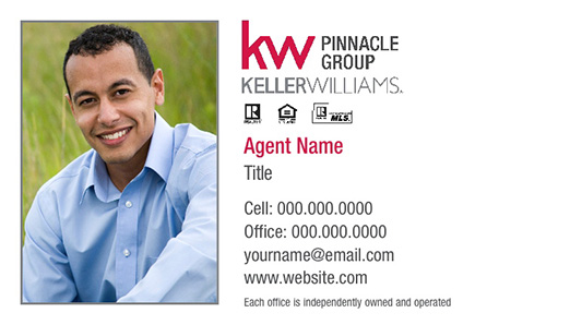 Picture of Keller Williams Pinnacle Group Business Cards