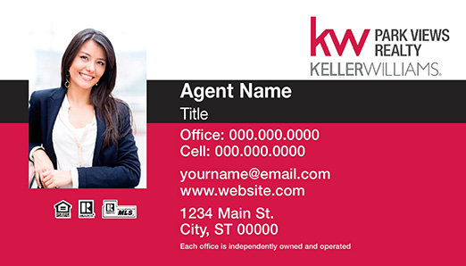 Picture of Keller Williams Park Views Realty Business Cards