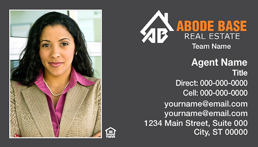 Picture of Abode Base Real Estate Business Cards