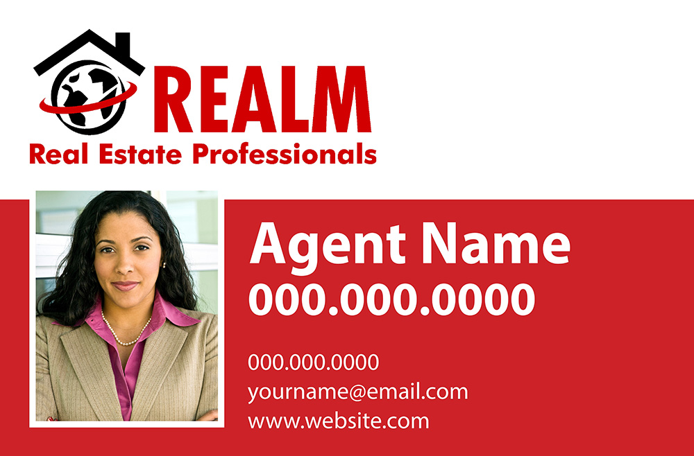 Picture of Realm Real Estate Professionals Car Magnet
