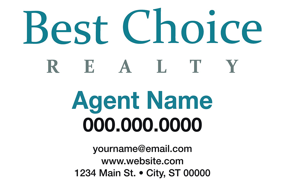 Picture of Best Choice Realty Car Magnet