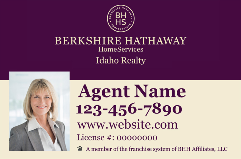 Picture of  Idaho Realty Car Magnet