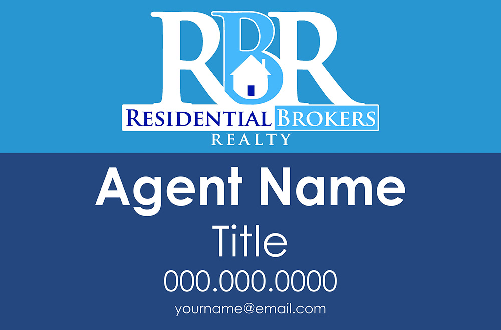 Picture of Residential Brokers Realty Car Magnet