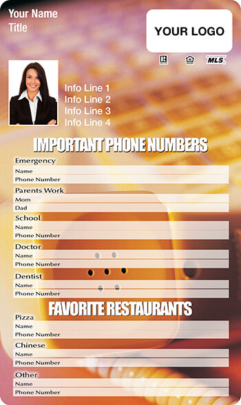 Picture of Important Phone Numbers