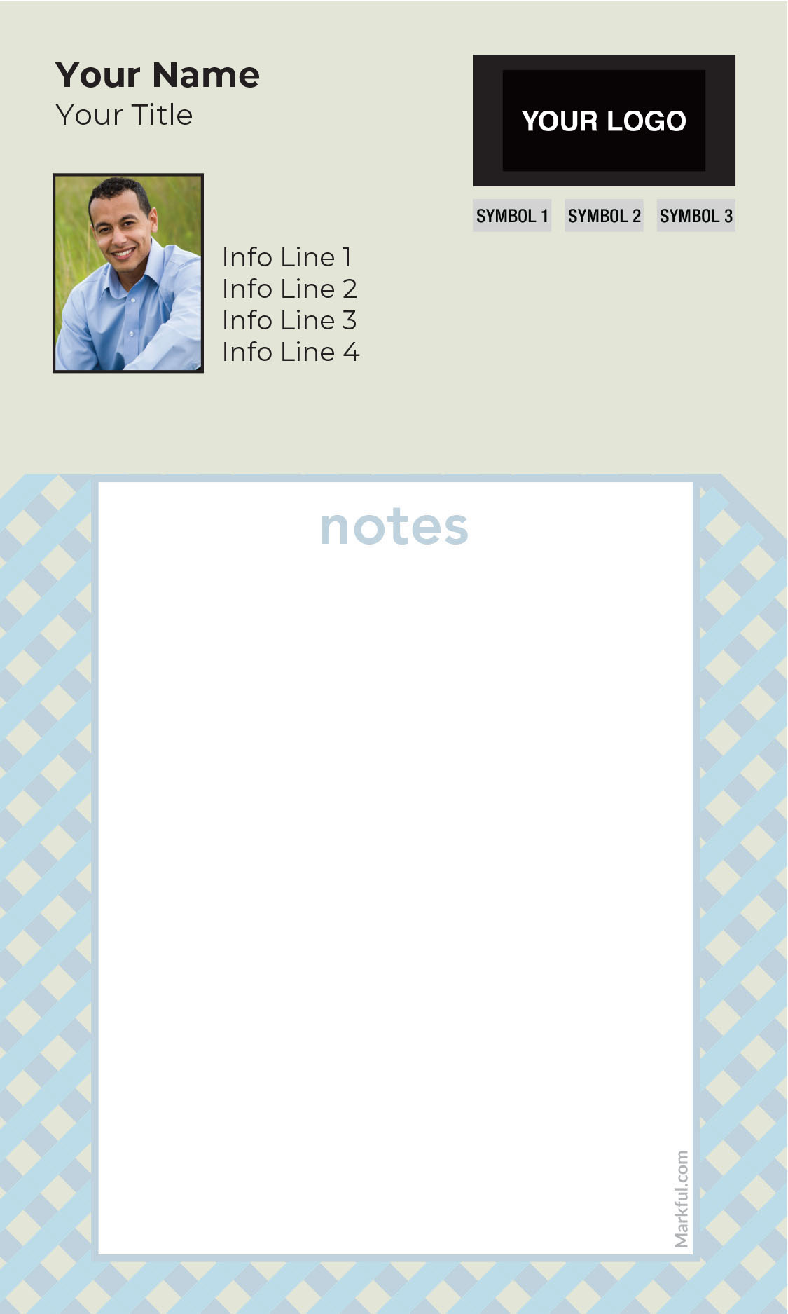 Picture of Custom Notepads - Lattice