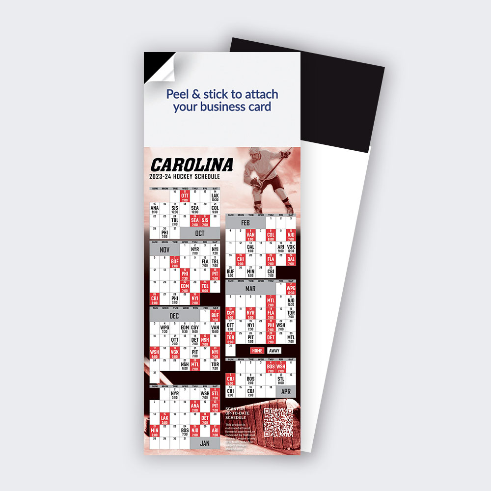 Picture of 2023-24 QuickStix Hockey Magnets - Carolina Hurricanes - 1000 Pack