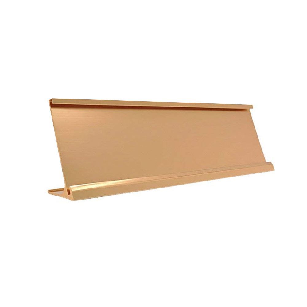 Picture of 10 inch Bright Rose Gold Desk Holder