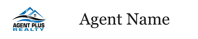 Picture of Agent Plus Realty Name Plate