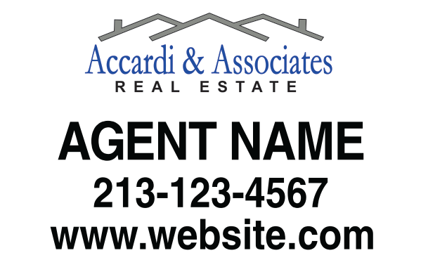 Picture of Accardi & Associates Real Estate Car Magnet