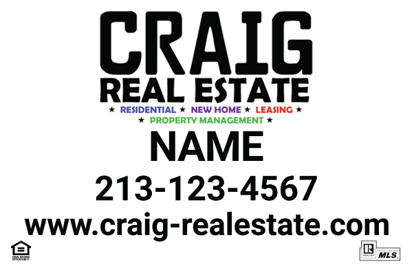 Picture of Craig Real Estate Car Magnet
