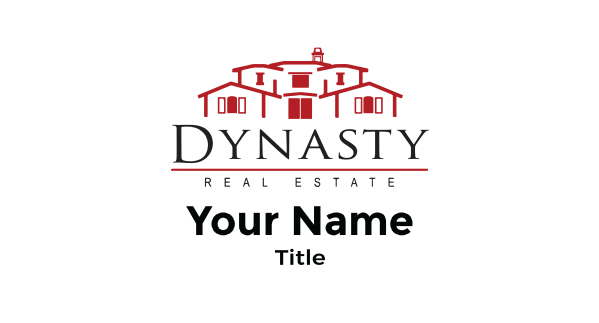 Picture of Dynasty Real Estate Magnetic Name Badges