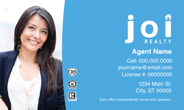 Picture of Joi Realty Business Cards