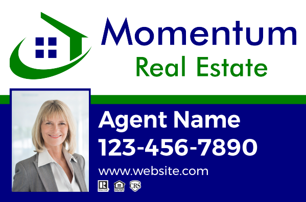 Picture of Momentum Real Estate Car Magnet