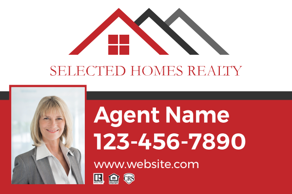 Picture of Selected Homes Realty LLC Car Magnet