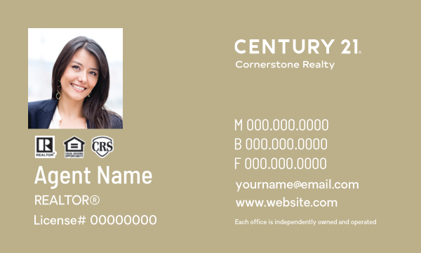 Picture of CENTURY 21 Real Estate Business Cards