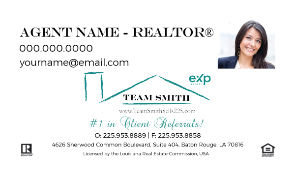 Picture of Powered by eXp - Team Smith Business Cards