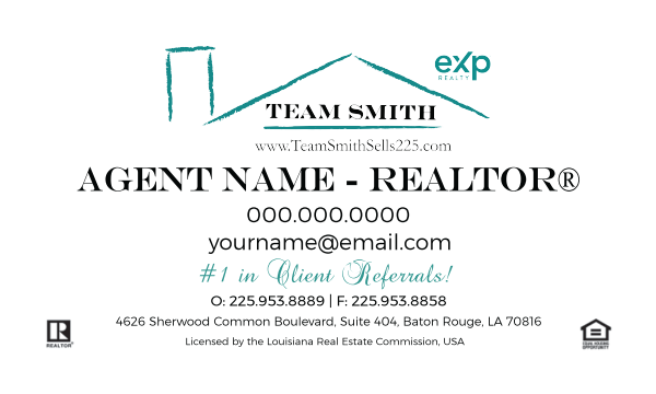 Picture of Powered by eXp - Team Smith Business Cards