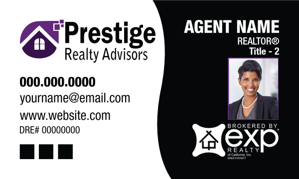 Picture of eXp Realty Business Cards