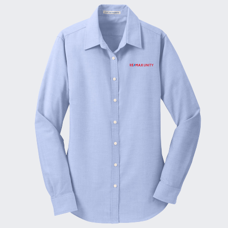 Picture of Wrinkle Free Long Sleeve Oxford - Women's Blue
