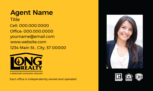 Picture of Long Realty Business Cards
