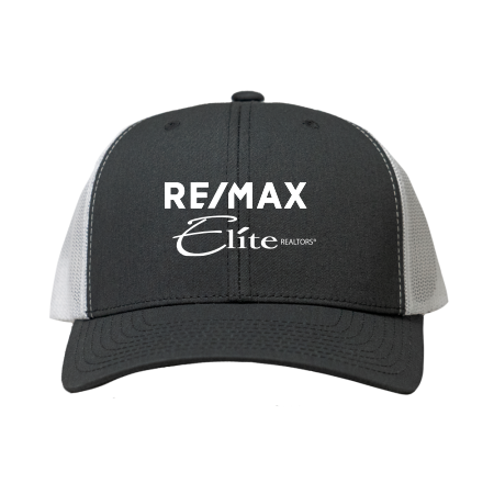 Picture of Retro Trucker Hat - Adult One Size Gray-White