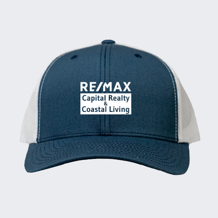 Picture of Retro Trucker Hat - Adult One Size Navy-White