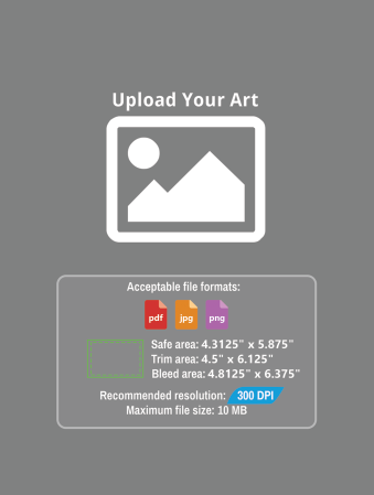 Picture of Upload Your Own Artwork Note Cards