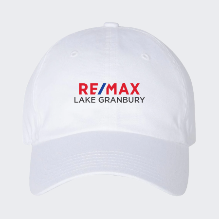 Picture of Classic Twill Hat - Adult One Size White