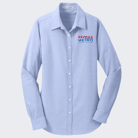 Picture of Wrinkle Free Long Sleeve Oxford - Women's Blue