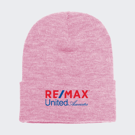 Picture of 12 Inch Cuffed Beanie - Adult One Size Pink
